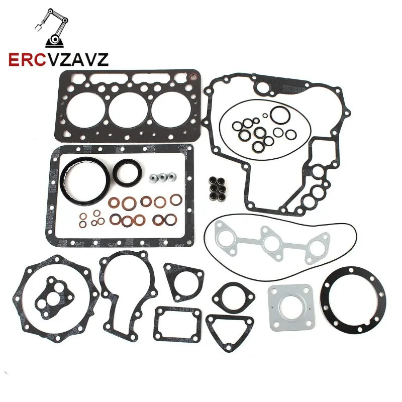 D662 Overhaul Cylinder Head Gasket Kit 16861-03310 for Kubota Engine A-13 A13 Tractor D662-E D662-E