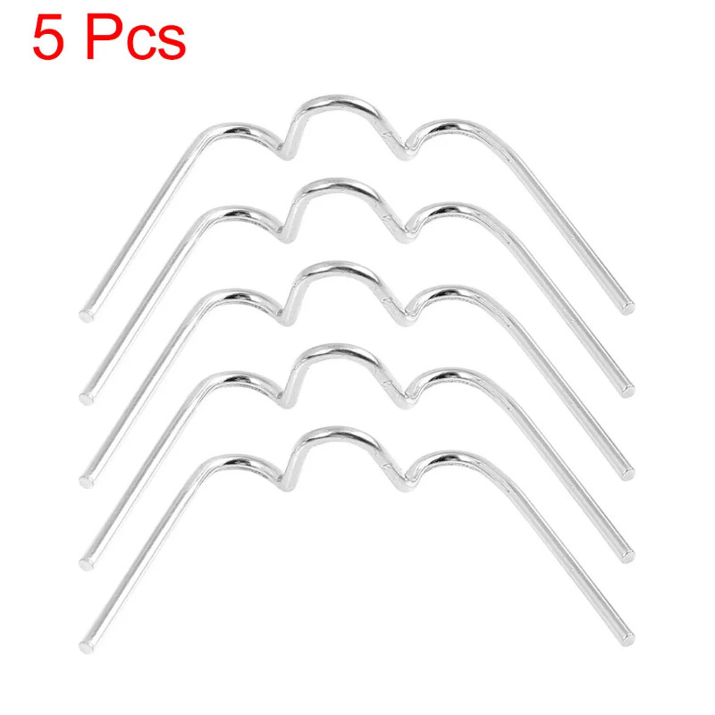 Motoforti Universal Headlight Bulb Spring Clips Motorcycle Fastener Spring Clip for Round Headlight