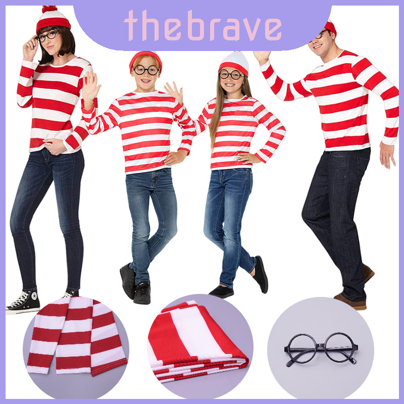 Noticed Get With Wheres Wally Cosplay Stand Out In The Crowd With Out Out Out Out Unique This