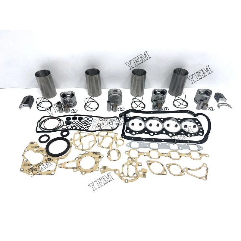 4FG1 Engine Overhaul Rebuild Kit With Gasket Set Engine Valves Main Connrod Bearing For Isuzu Diese