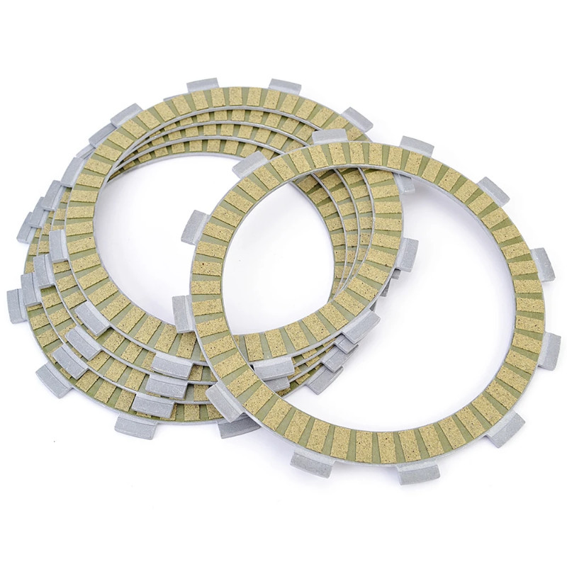 Clutch Friction Disc Plate Kit For Yamaha XS 400 400J 400K 400RJ 400RK / XS400 XS400J XS400RJ 1982