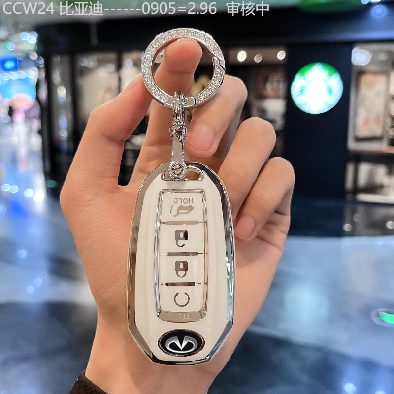 【2015 -2025】 พิเศษ QX60/Q50L ฝาครอบกุญแจ QX50/QX55 รถ high-end กระเป๋าป้องกันหัวเข็มขัดสำหรับผู้ชาย