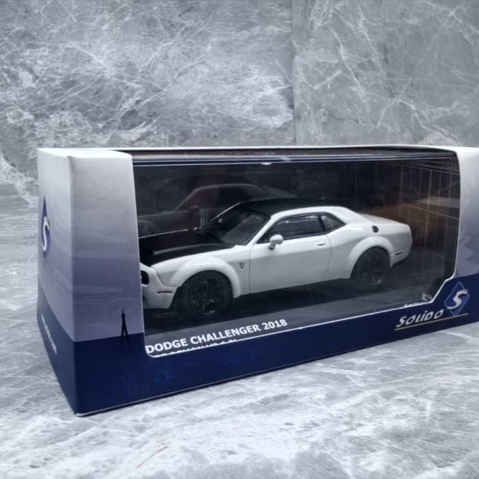 SOLIDO 1/43 DODGE CHALLENGER 2018 DODGE Car Model Alloy