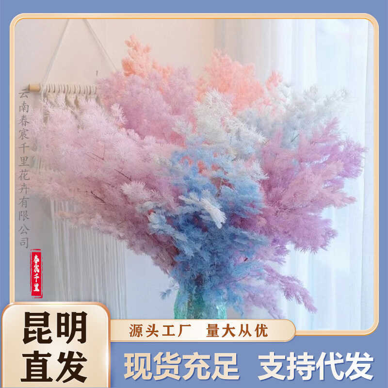 Immortal Fluffy Songyunan Immortal Flower Handmade วัสดุดอกไม้การจัดดอกไม้ Matching Bouquet วัสดุดอก