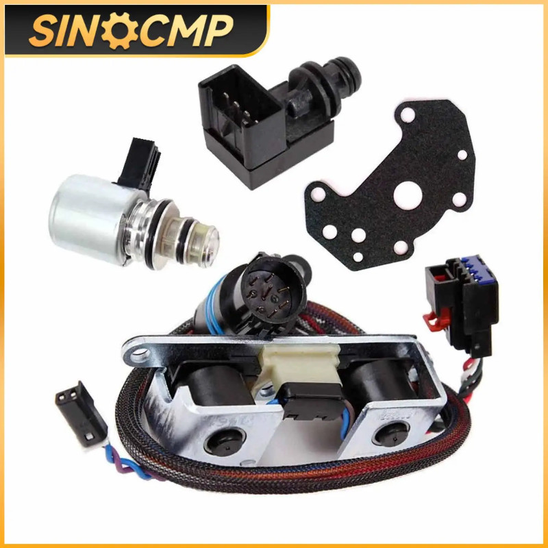 1Set Refurbished Transmission Solenoid Kit For 2000-up Dodge Jeep A500 518 44RE 46RE 47RE 48RE Auto