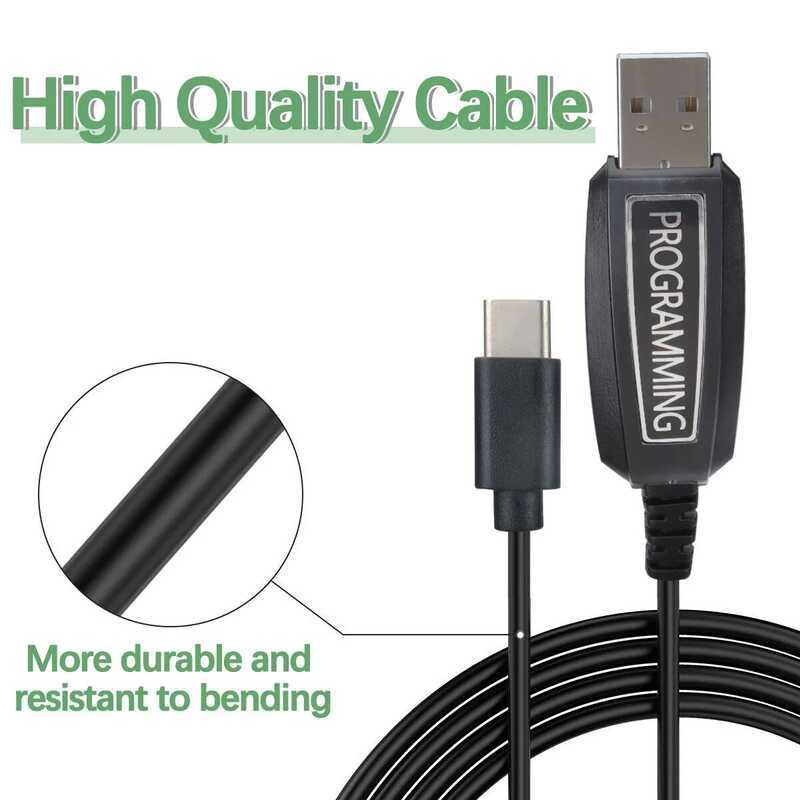 ▥ สายโปรแกรม USB Type-C รองรับระบบปฏิบัติการ Windows สำหรับวิทยุสื่อสาร Iradio Uv-98 PLUS Uv-99