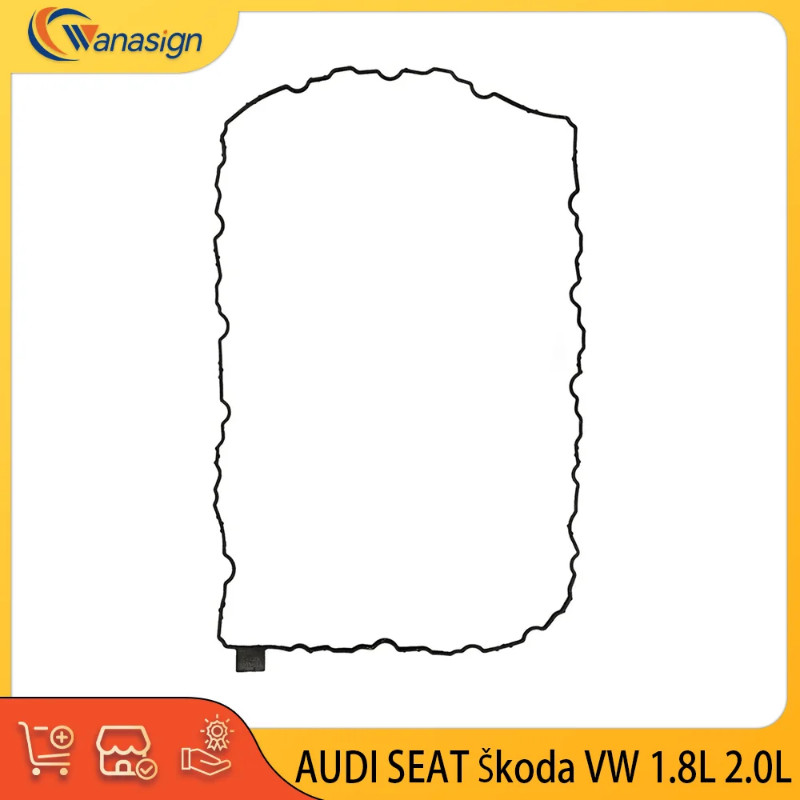 ENGINE Oil Pan Gasket Set for AUDI SEAT Škoda Volkswagen 1.8L 2.0L L4 gas 1.8T 2.0T TFSI quattro 1.