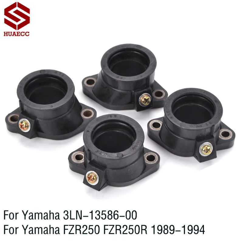 Motorcycle Carburetor Interface Adapter Intake Manifold for Yamaha FZR250 FZR250R FZR 250R 1989-199