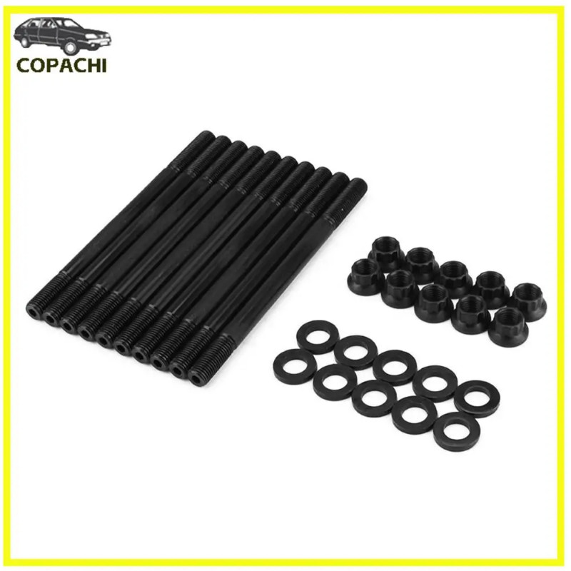 1set Engine Cylinder Head Stud Kit 208-4701 For Honda Acura K20A K20Z K23A1 K24A K24Z K20Z3 Car Acc