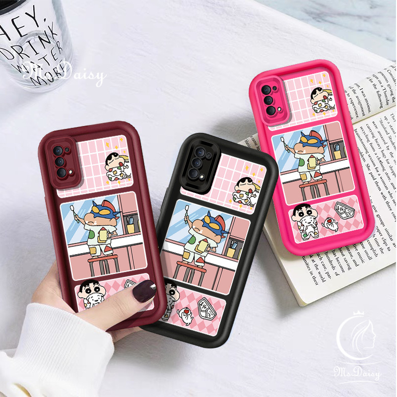 ปลอกซิลิโคนสําหรับ OPPO Reno 2Z 2F / Reno5 5K / Reno6 / Reno7 / Reno8 8 Pro 8T Reno10 Pro / Reno 11F