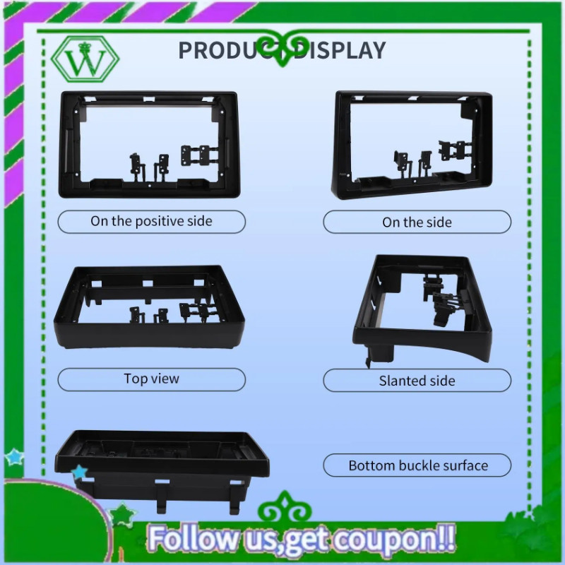 AC34-2Din Car Radio Fascia For Citroen Jumper/ Boxer/FIAT Ducato 2006+ DVD Stereo Frame Plate Adapt