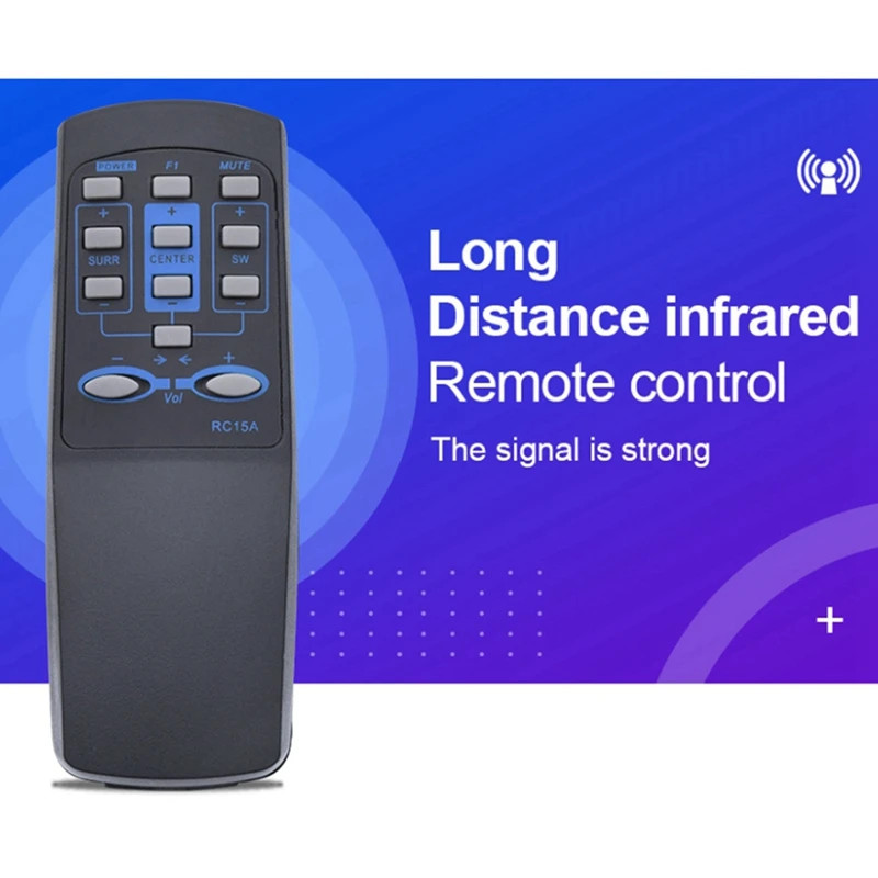 5X Remote Control Suitable For Edifier Sound Speaker System R501T04/S5.1M RC15A/RC16 R501T RC16 RC1