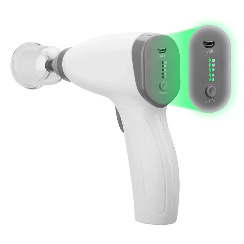 Electric Vacuum Cupping Set Rechargeable Scraping Cupping Cans Adjustable Magnetic Suction Cupping