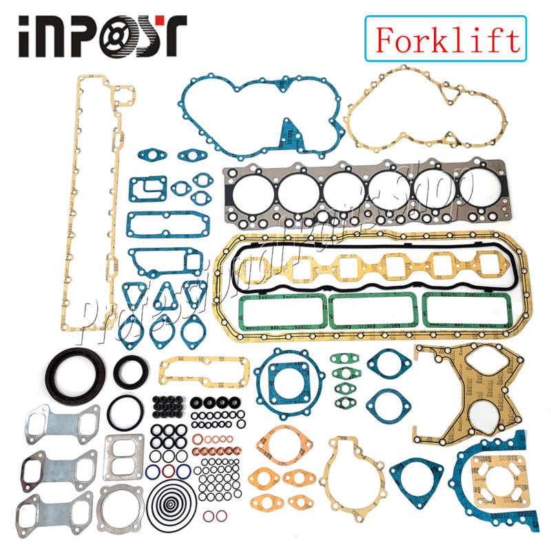 New Full Gasket Kit For Isuzu 6BG1 Engine Tcm Komatsu Forklift