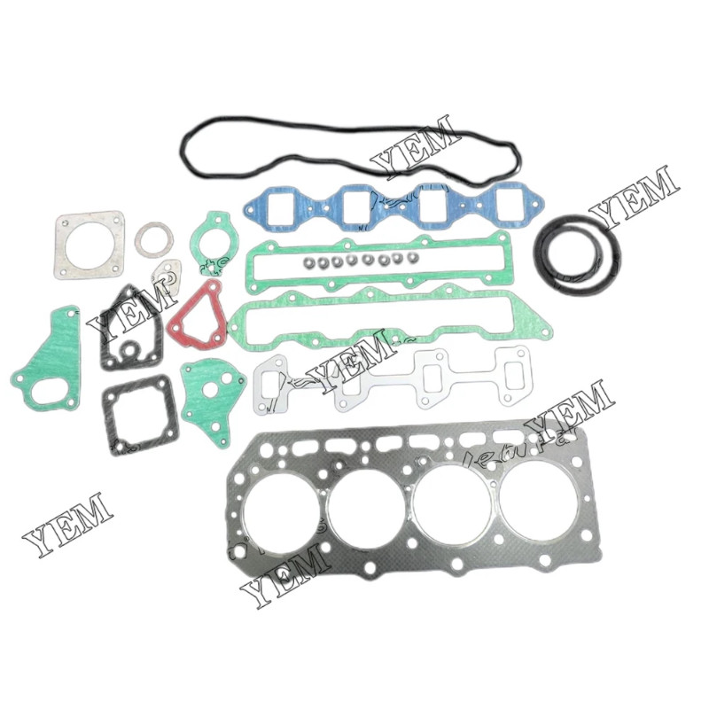For Yanmar engine parts 4JH3E full gasket set with cylinder head gasket