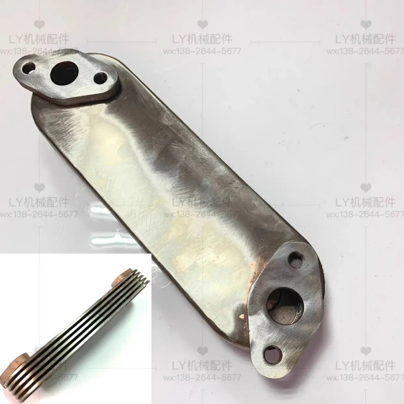6D34 6D34T 6D31 Oil Cooler Core  For Mitsubishi FUSO FH211 Rosa Canter Trucks SK116 Kobelco SK350 S