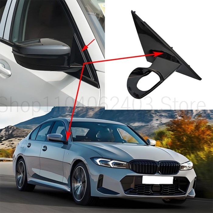 Side mirror accessories: Suitable for BMW G20 G21 G28 side mirror housing, side mirror glass, and t