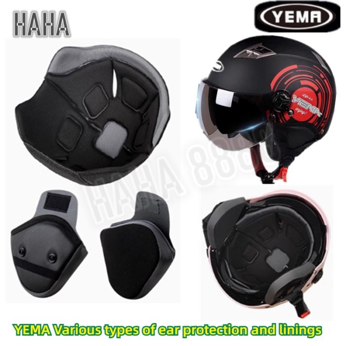 YEMA  Various Types of Ear Protection and Linings Helmet Replacement Accessories
