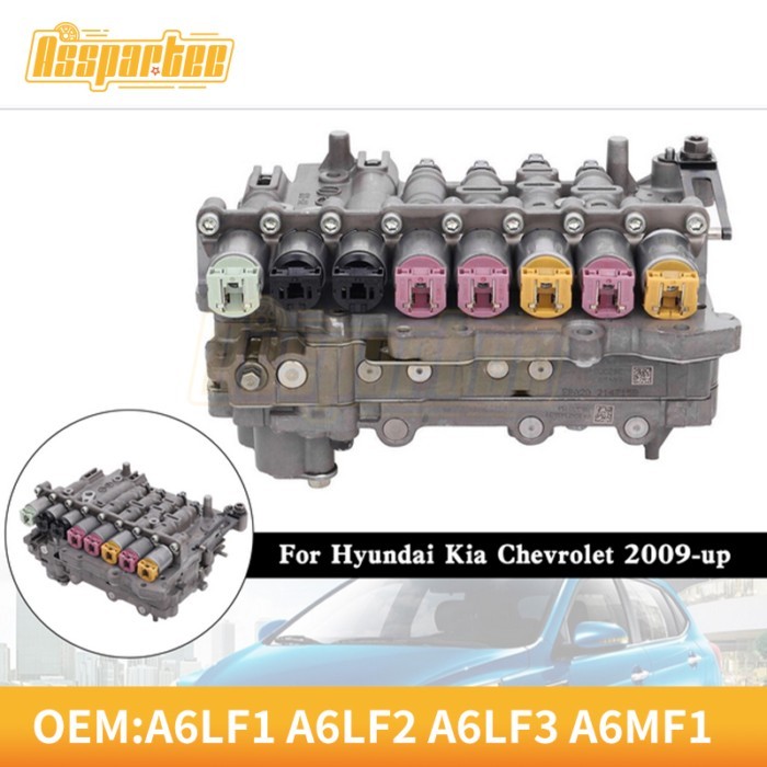 A6LF1 A6LF2 A6LF3 A6MF1 A6MF2 Original Transmission Valve Body With Solenoid For Hyundai Avante KIA