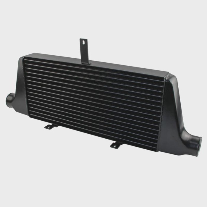 Black Performance Intercooler Front Mount Tuning Tube&fin High Fits for Toyota Chaser Mark II JZX90
