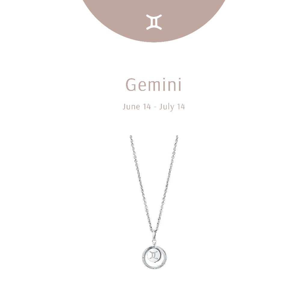 Ravipa | Zodiac Gemini Necklace สร้อยคอ