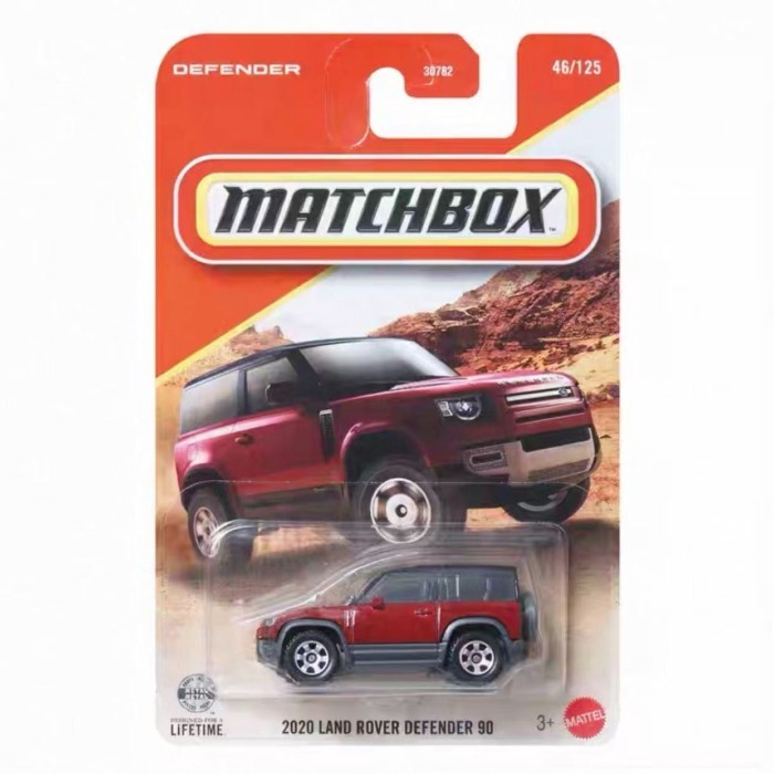 พร้อมสต็อก Matchbox City Traffic Series 26D Batch Land Rover Defender 90 จําลองรถของเล่น