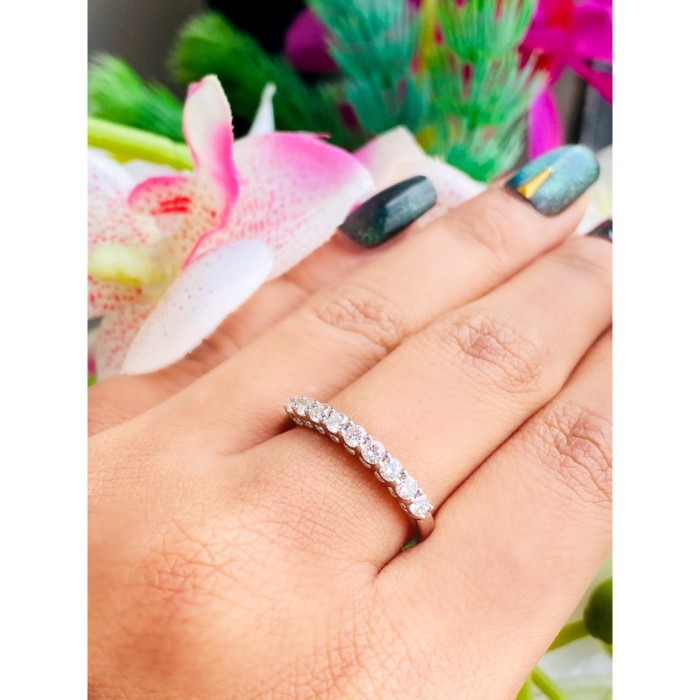 Diamond Ring wedding band 0.44CT 2.58gram