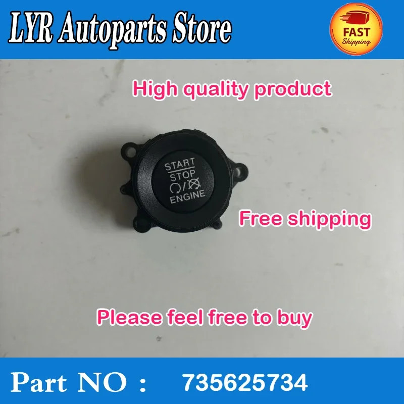 High quality Engine Key Start Stop Switch For JEEP Compass Renegade  2017-2021 5ZR57LXHAA 735625734