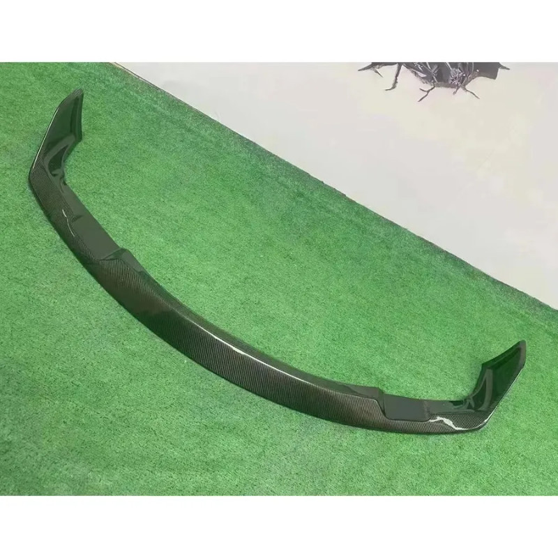 For Toyota Supra GR A90 A91 MK5 2019+ Carbon Fiber Front lipCar Front Bumper Diverter Spoiler Diffu