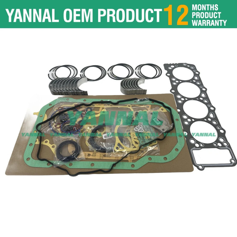 4M40 4M40T Overhaul Re-ring Kit For Mitsubishi Engine Pajero FB501 FD511 Parts