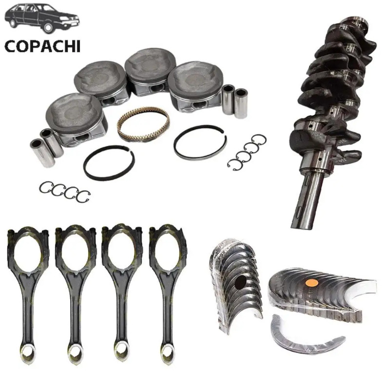 1set 2TRFE Engine Crankshaft Piston Rebuild Kit For 05-16 Toyota Tacoma 2.7L DOHC 16V Engine Car Ac