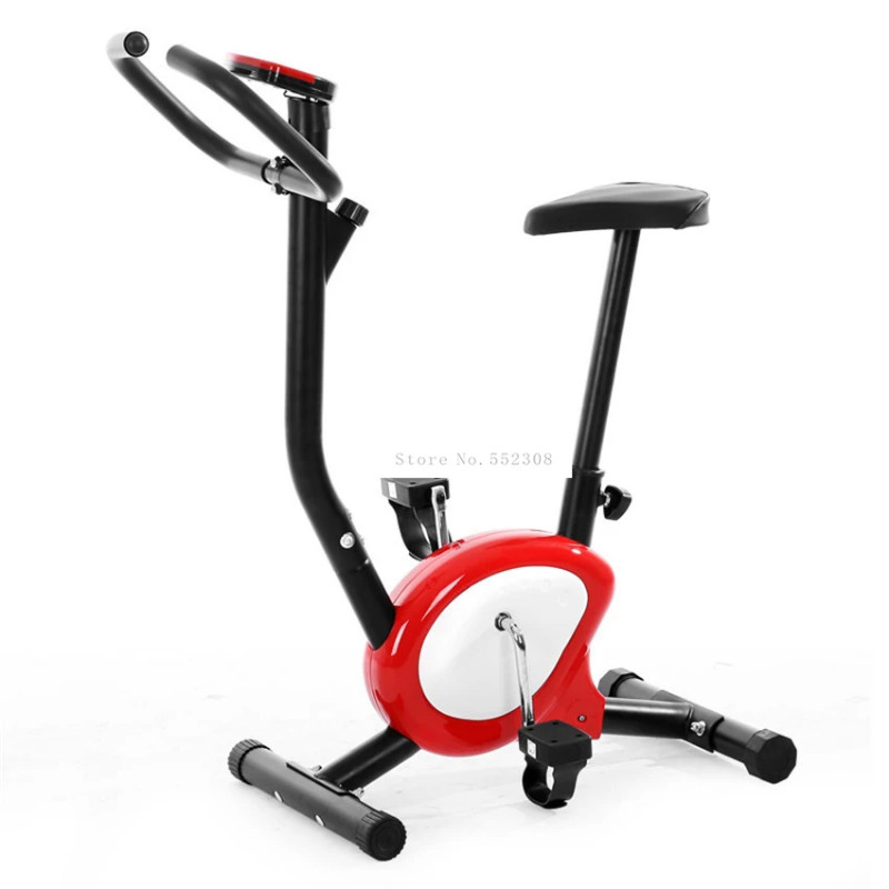 Digital Display Children Indoor Exercise Bike Trainer Child Home Fitness Training Bicycle Trainer B