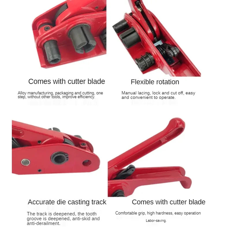 Electric Strapping Welding Tool Kit, Manual PP Webbing Packing Machine for Carton Seal / Packing /