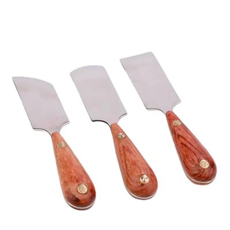 DIY Handmade Professional Tools Leather Paring Knife Leather Paring Knife Convex Knife M390 Pink St