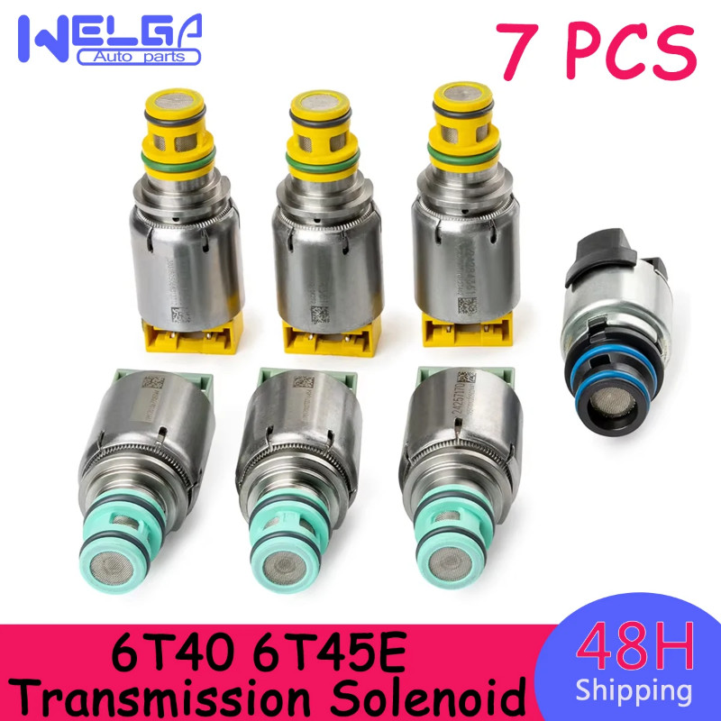 6T45E 6T40E 6T40 6T45 Transmission Solenoids Automatic Gearbox For Buick LaCrosse For Chevrolet Cap