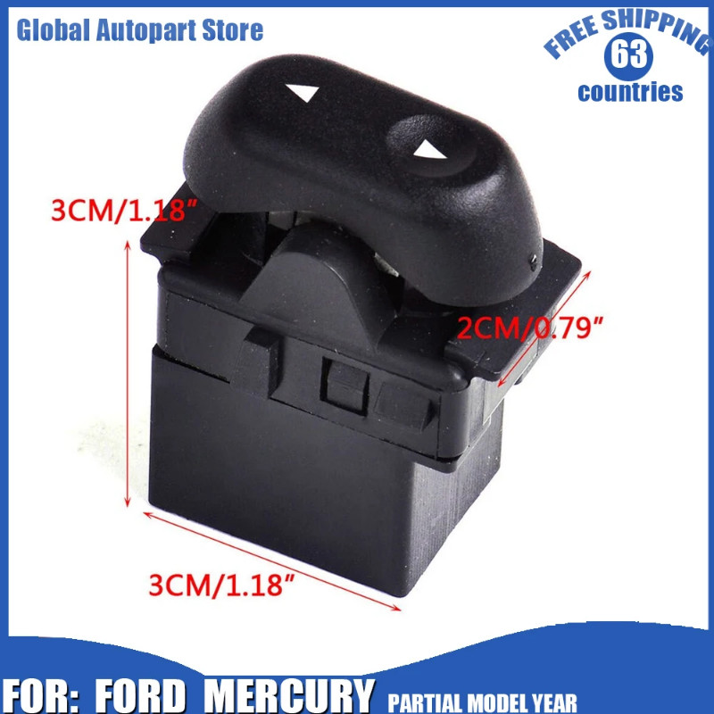 Car Accessories Power Window Control Switch 2L1Z14529AA 2L1Z14529AAB 3L1Z14529BAA For FORD CROWN LI