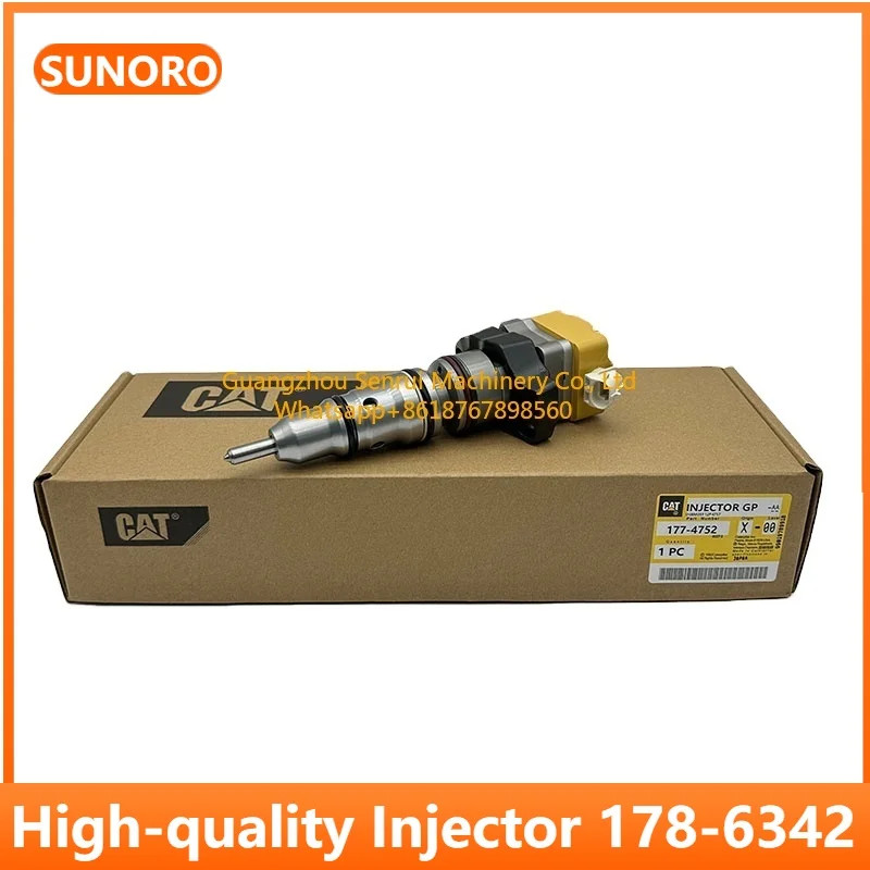 Engine Part 1786342 Excavator Fuel Injector 3126B Diesel Engine Fuel Parts 178-6342 128-6601 177-47