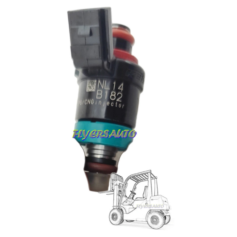 Fuel Injector 23260-UB020 23260UB020 For Toyota Forklift 8FGHk  4Y ENGINE # FLYERSAUTO FORKLIFT PAR