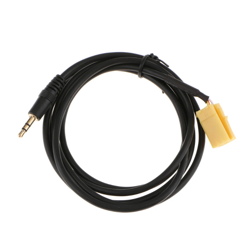 6 Pin to 3.5mm Male AUX In Audio Cable for Grande Punto Alfa 159