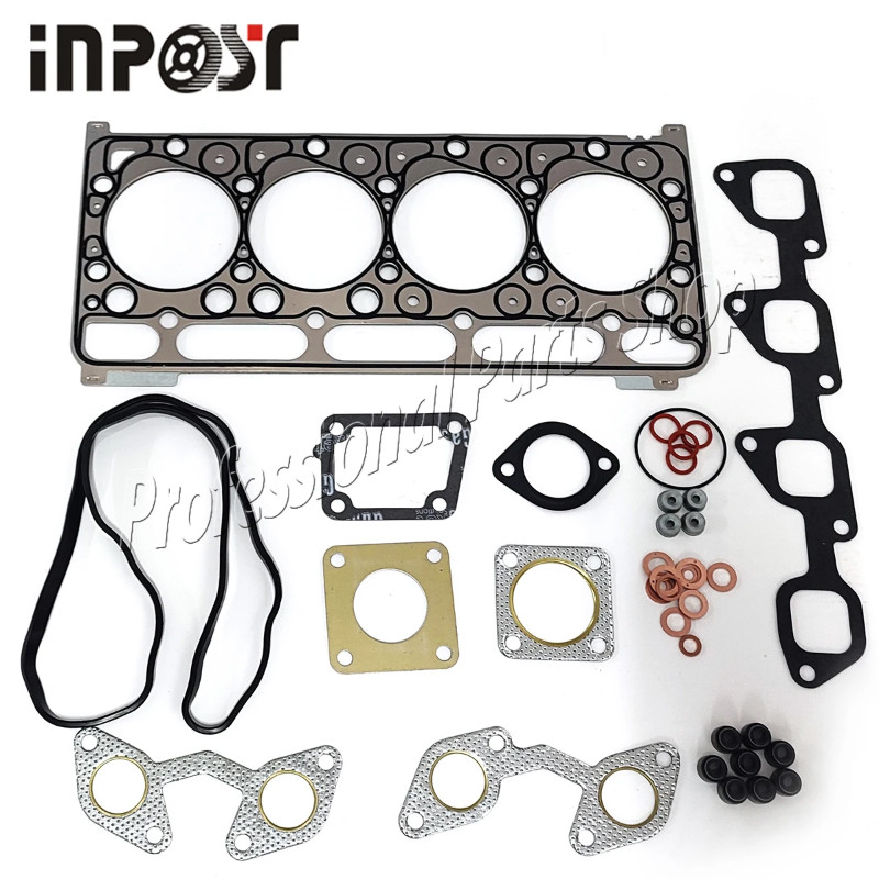 V2203 Upper gasket kit For Kubota V2203 V2203T Bobcat 753 763 773 S130 vortex