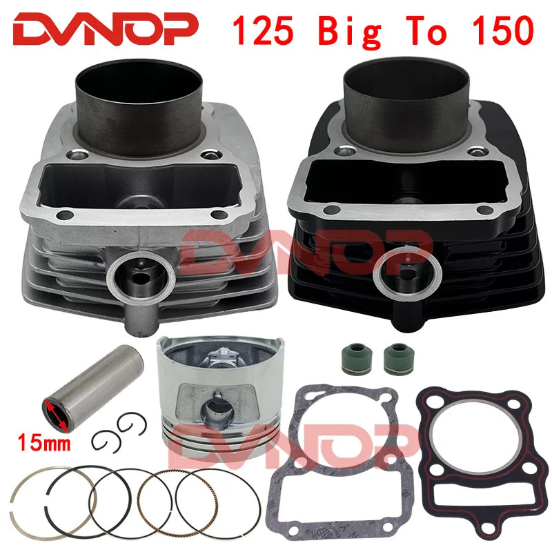 High Quality Motorcycle Cylinder Kit 62mm Bore For Honda CG125 Upgrade to 150cc CG150 CG 150 Modifi