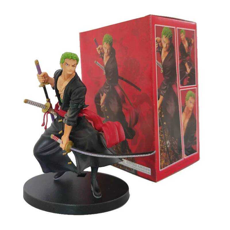 C 15Cm One Piece Anime Figures Roronoa Zoro Katana Sword Weapon PVC Action Figure Collection Model