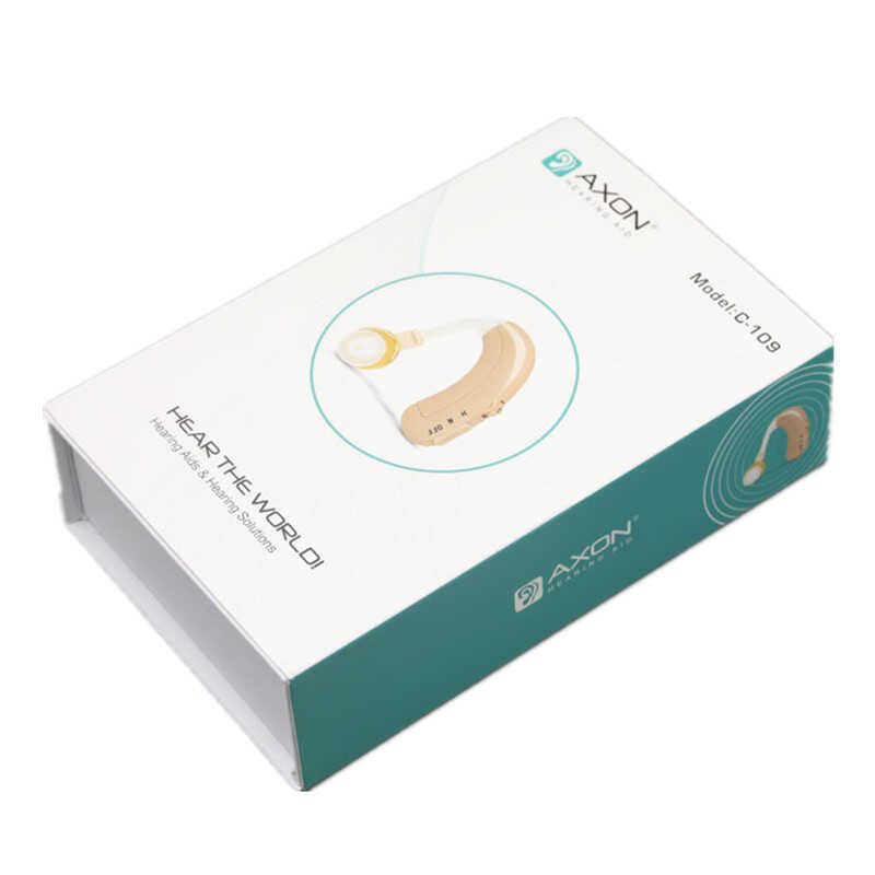 AXON C-109 เครื่องช่วยฟัง เครื่องขยายเสียง เครื่องช่วยฟัง หูฟัง เวอร์ชั่นต่างประเทศภาษาอังกฤษ