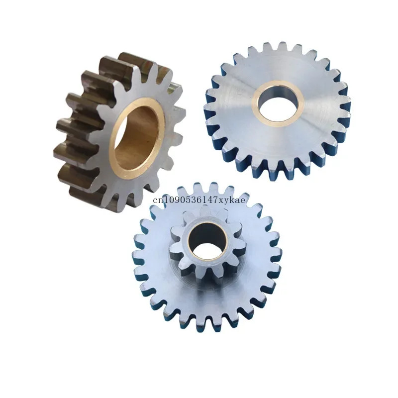 machinery accessories seven-wheel feeding machine steel gear 26 teeth 05H-2 double-layer combined t
