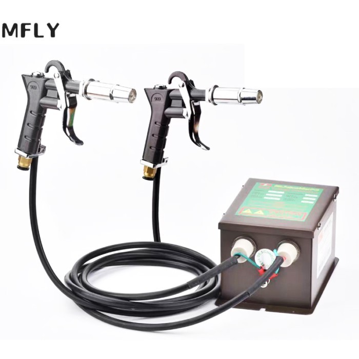 Ionizing Guns Anti Static Ionizer Electrostatic Eliminator+ 4.6KV High Voltage Generator Eliminator