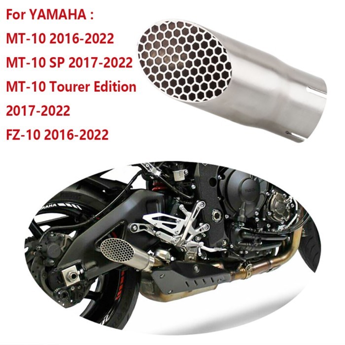 Motorcycle Exhaust Modified GP Racing MT10 exhaust  For YAMAHA FZ-10 MT-10 2016-2022 MT-10 SP MT10