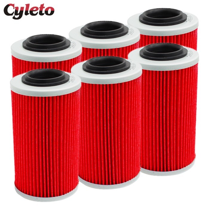 2/4/6 Cyleto Motorcycle Engine Parts Oil Filter for CAN AM Spyder GS RS RT RSS RTS 990 998 SE5 SM5