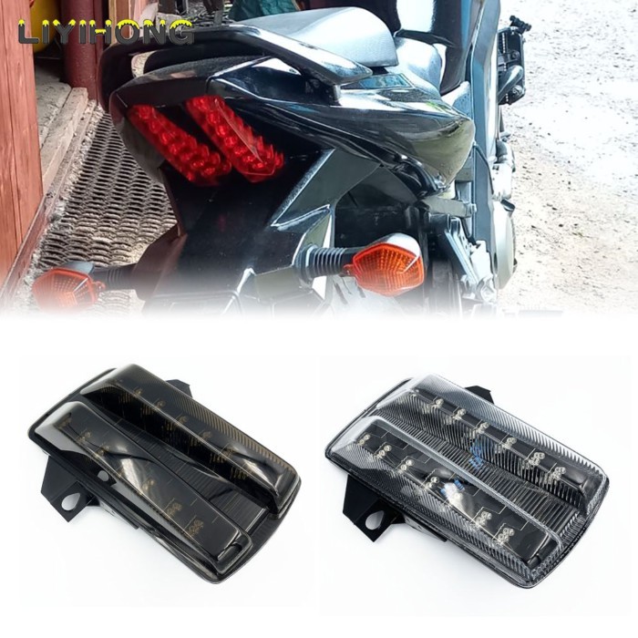 For Suzuki SV650 SV650A SV650F SV650S SV650SF 2003 2004 2005-2015 Rear Tail Light Brake Turn Signal