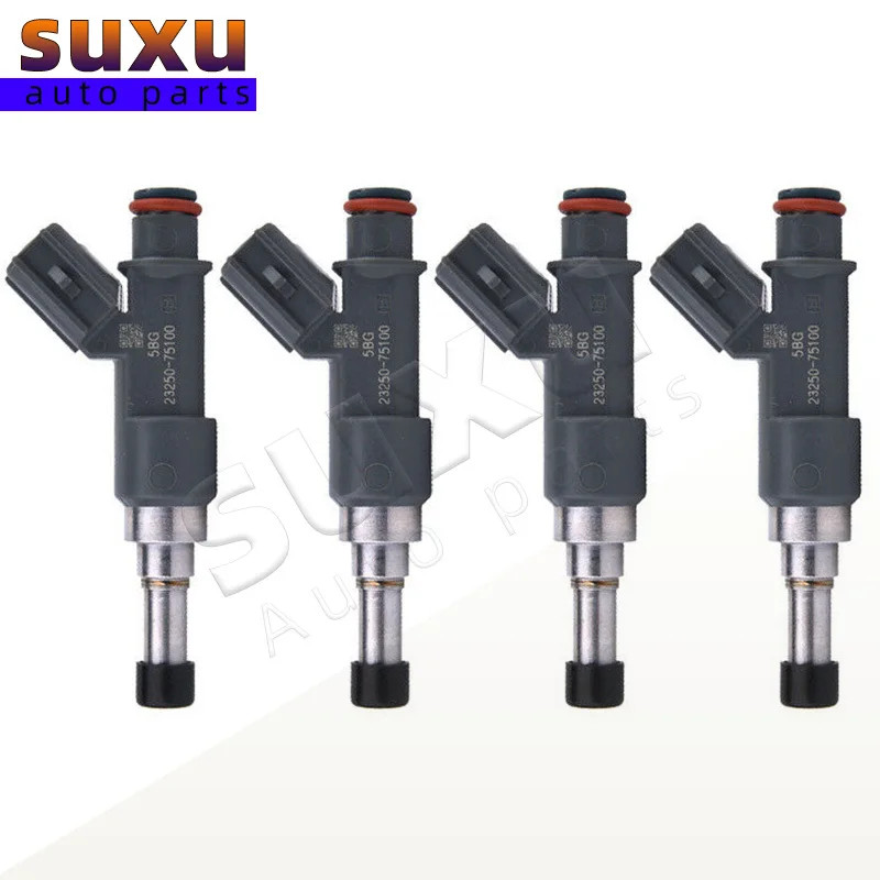 4 PCS Fuel Injector for Toyota Prado 4Runner Tacoma 1rz 1tr Engine 2.7 for Diesel Fuel Injector Noz