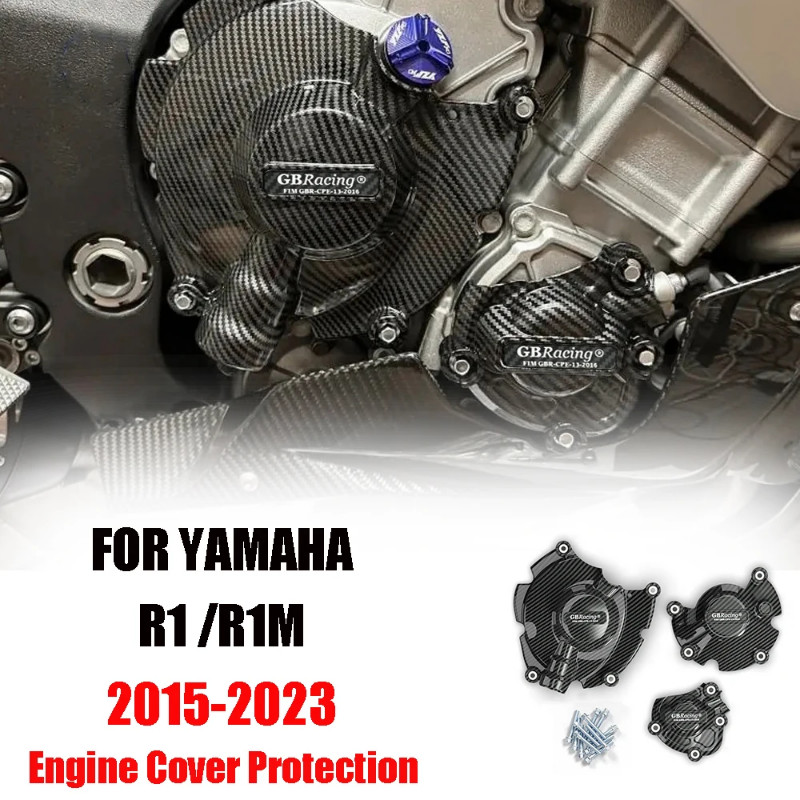 R1 R1M Motorcycles Engine Cover Protection For GBRacing For YAMAHA R1 R1M 2015 2016 2017 2018 2019